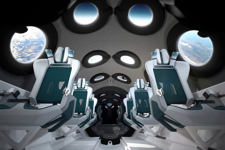 A Virgin Galactic megmutatta, hogy fog kinézni belülről az űrrepülője