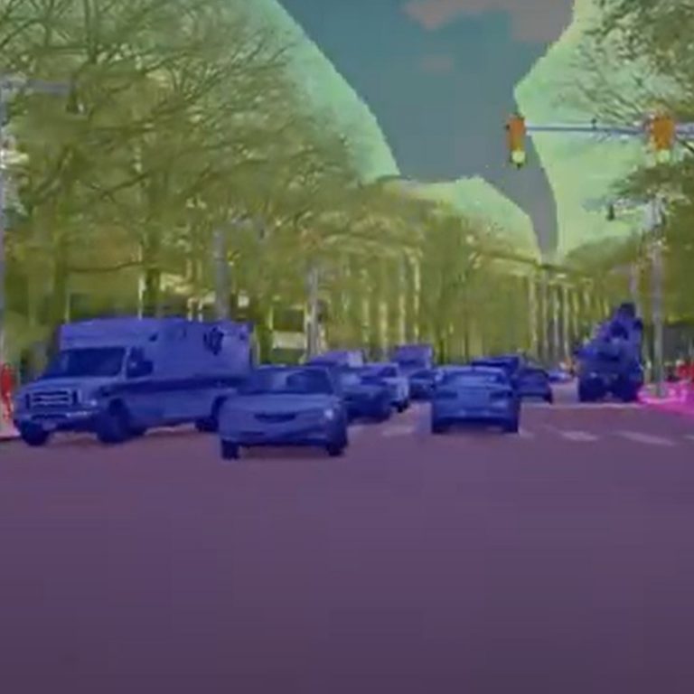 Így látják az önvezető autók a világot