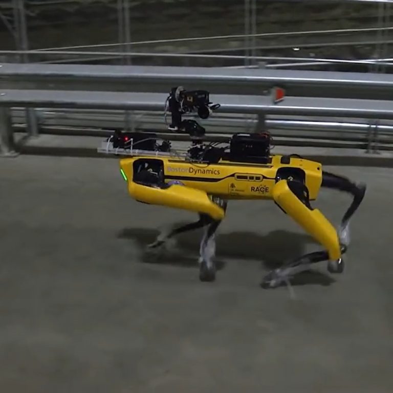 Spot, a robotkutya Csernobilban szaladgált