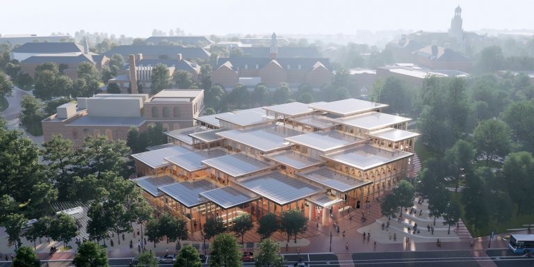 A jövő kampusza: így festhet majd a Johns Hopkins Egyetem fenntartható hallgatói központja