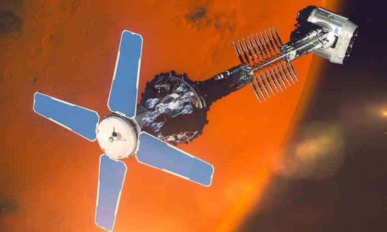 Az Egyesült Királyság nukleáris űrhajója lefelezné a Mars-utazás idejét