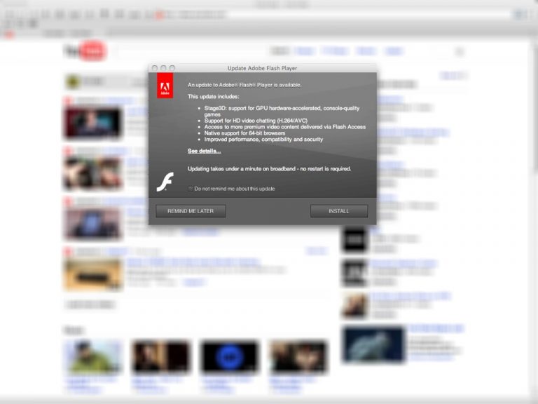 Az utolsó utáni döfést is megkapta az Adobe Flash