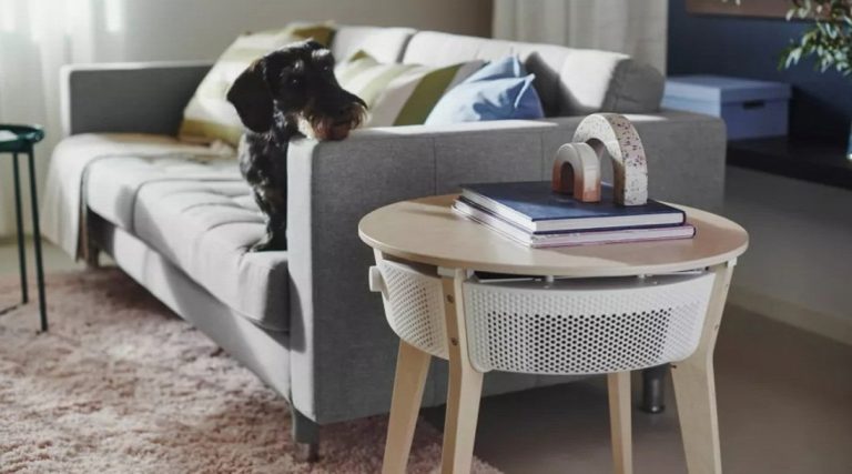 Asztalnak álcázott légtisztító berendezés az IKEA-tól