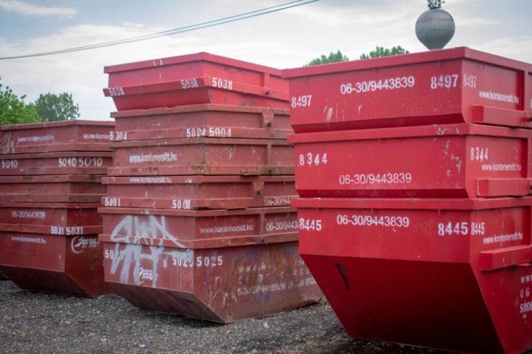 Mit tartalmaz az ár konténeres sittszállítás esetén?