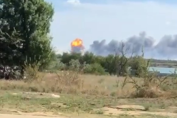 Lehet valami eddig ismeretlen fegyvere az ukránoknak, amellyel lecsaptak az orosz bázisra