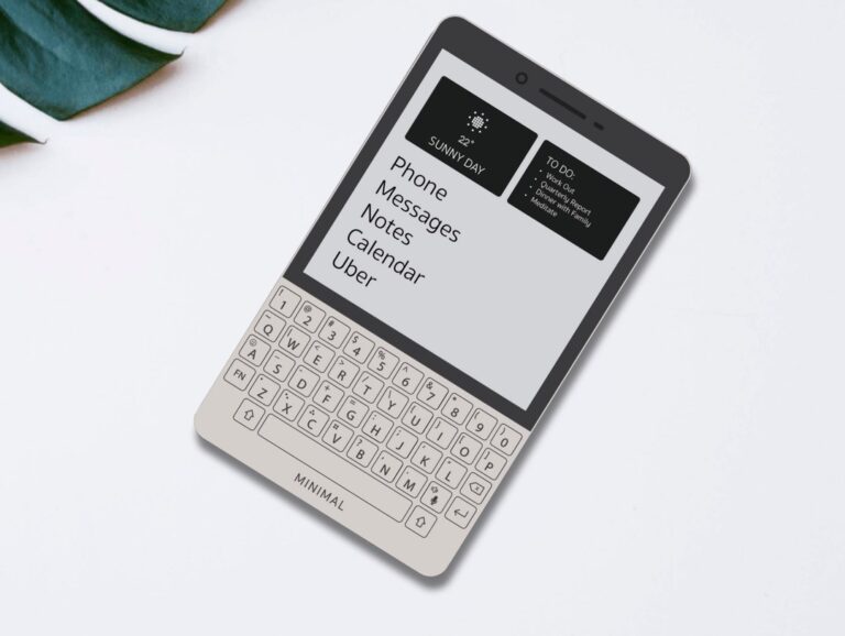 Okostelefon, de figyelemelterelés nélkül – ezt ígéri a minimalista Minimal