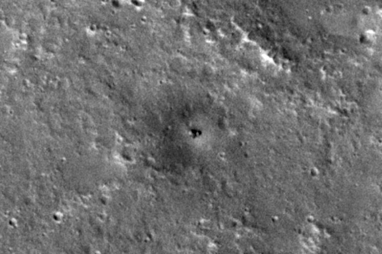 Halott űreszközt talált a NASA szondája a Marson