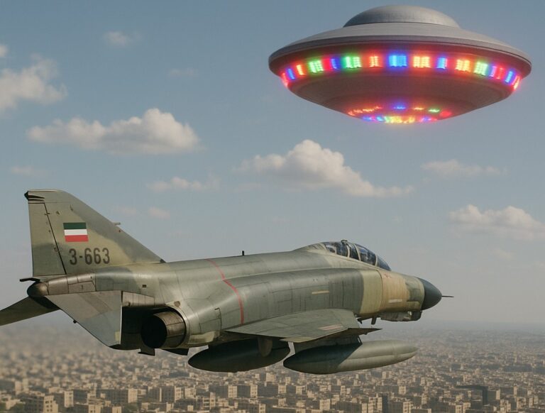UFO jelent meg Iránban, rengeteg szemtanú, vadászgépek is érintettek