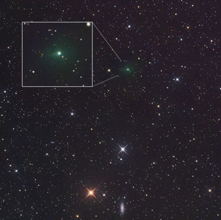 Már zölden ragyog a 3I/ATLAS, felvétel is készült róla