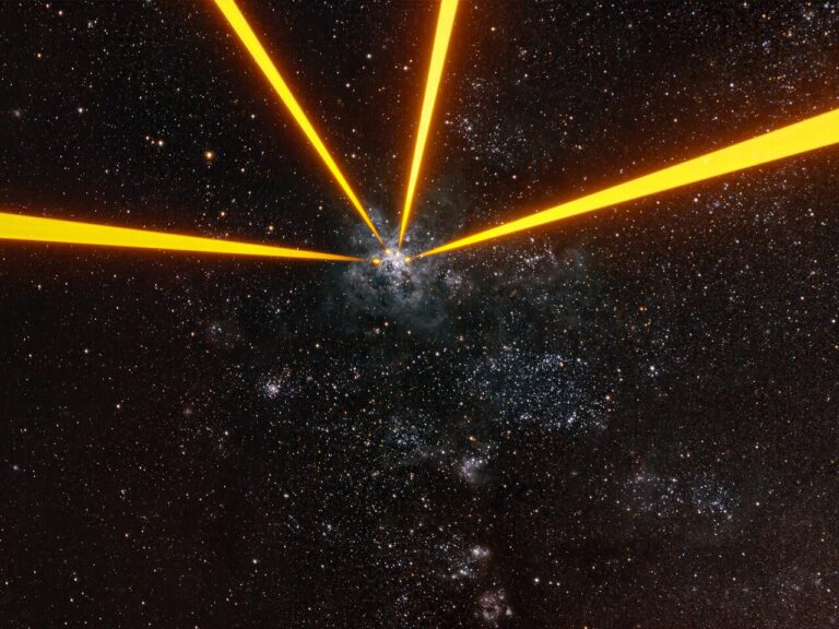 Lézereket lőttek ki a Földről az űrbe, de nem űrháború miatt